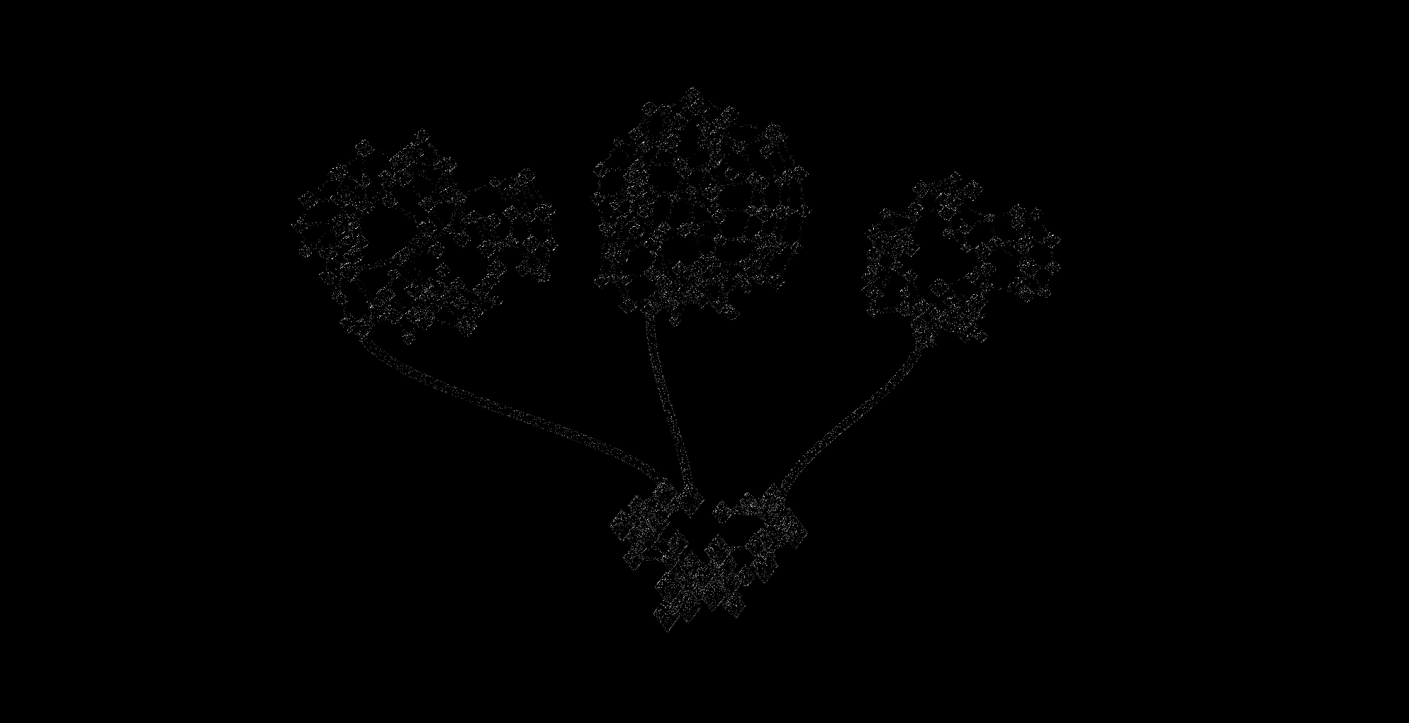 Trifallax grayscale point-cloud study